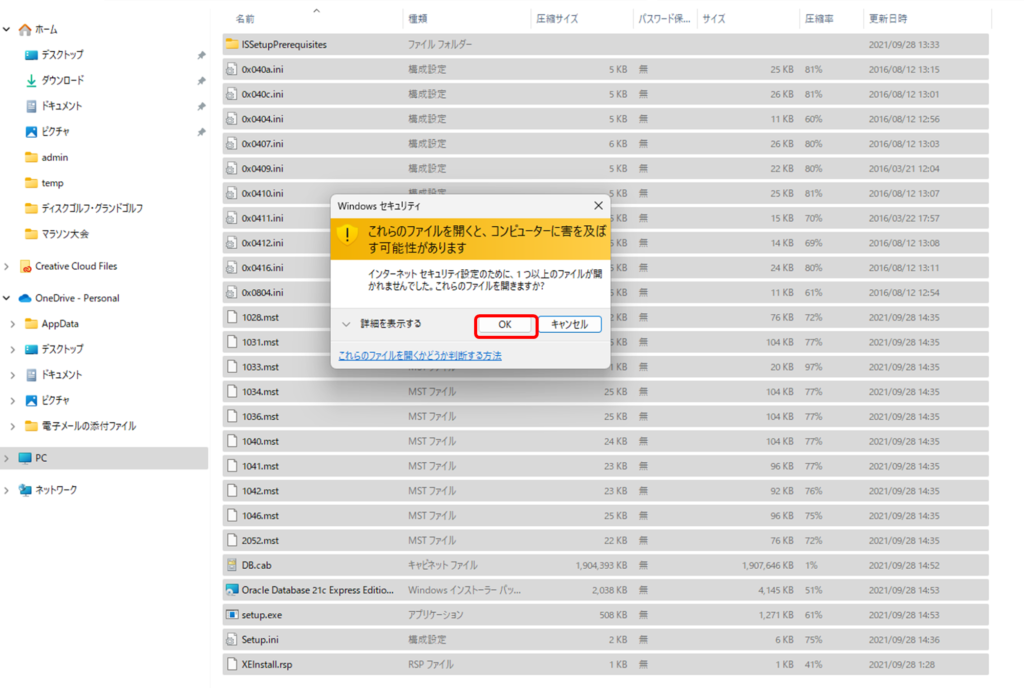 Oracle Database 21c Express Edition Installation