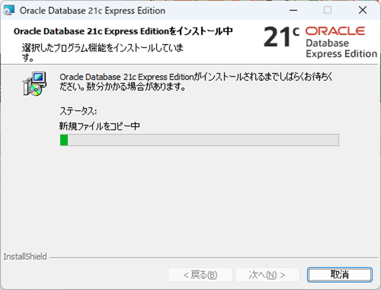 Oracle Database 21c Express Edition Installation